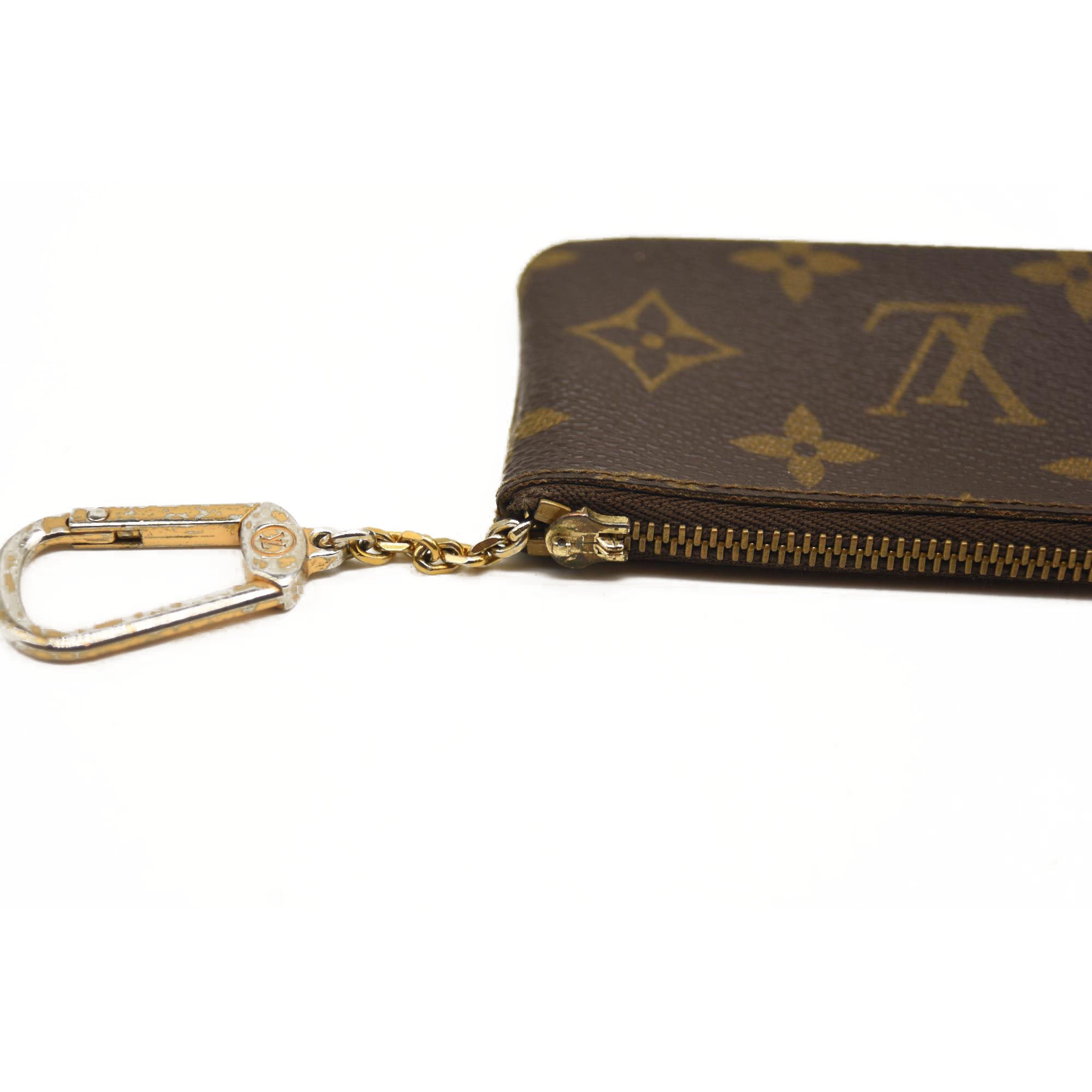 LOUIS VUITTON Monogram Key Pouch
