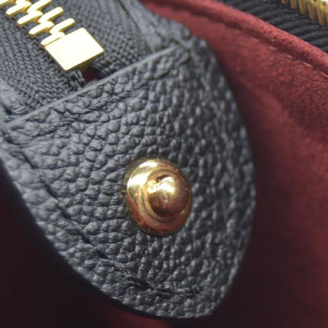 $3850 Louis Vuitton  Empreinte Monogram Giant Petit Palais Black