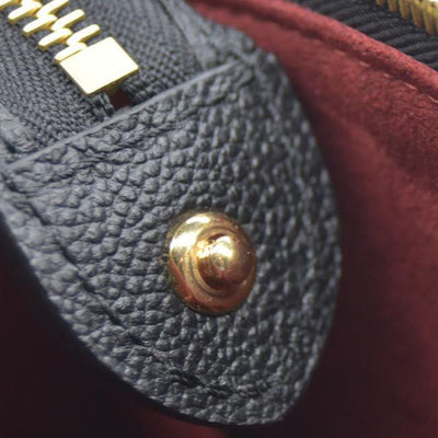 $3850 Louis Vuitton  Empreinte Monogram Giant Petit Palais Black