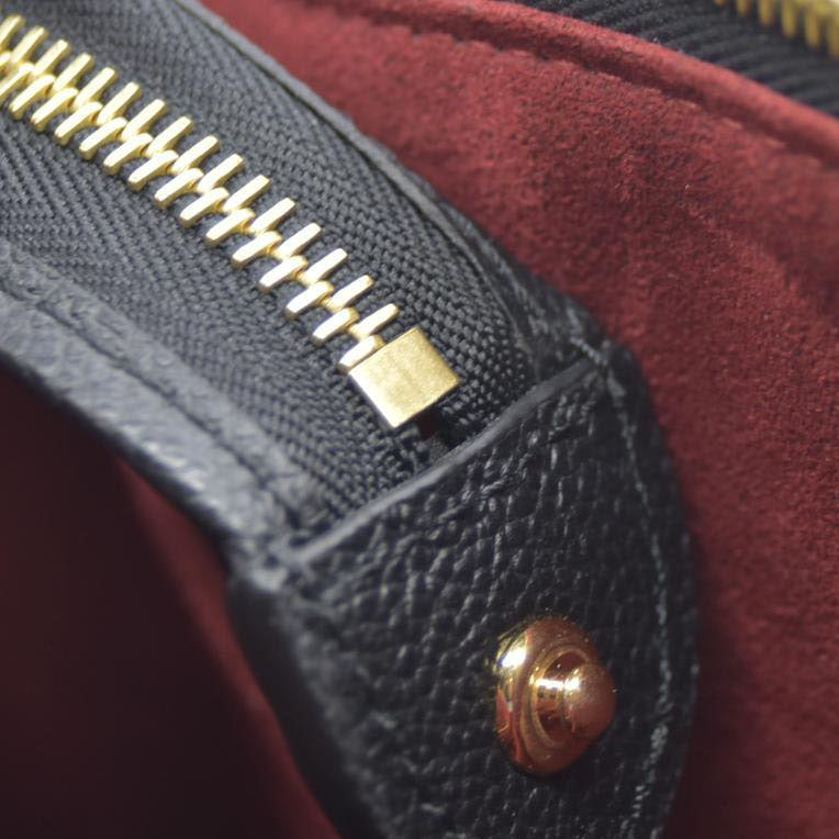 $3850 Louis Vuitton  Empreinte Monogram Giant Petit Palais Black