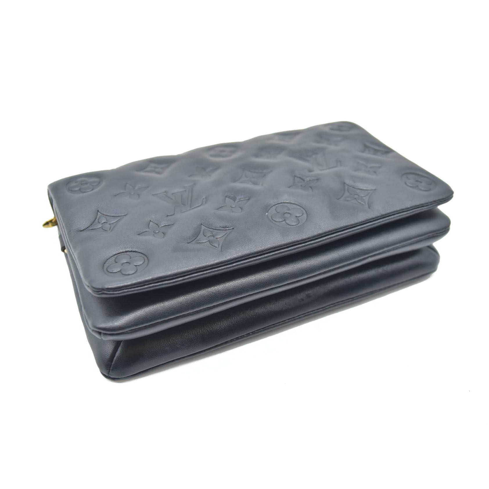 $3150 Louis Vuitton LV Monogram Pochette Coussin