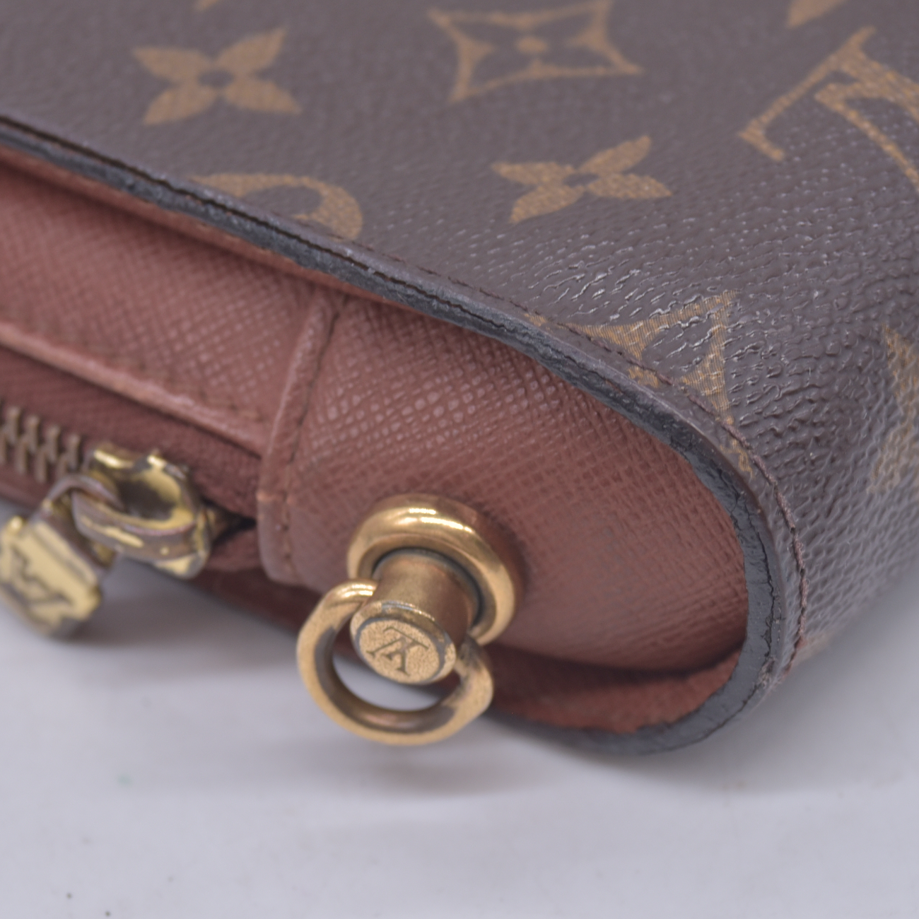 $1040 1998 LOUIS VUITTON Monogram Pochette Dragonne CONSIGNMENT 10021627 AR0948