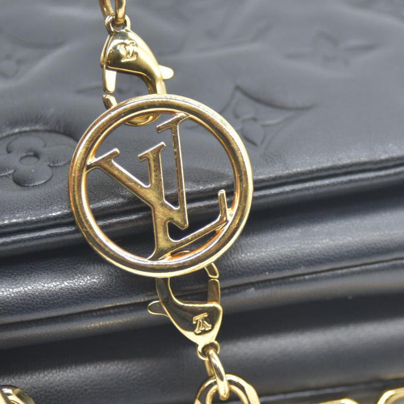 $3150 Louis Vuitton LV Monogram Pochette Coussin