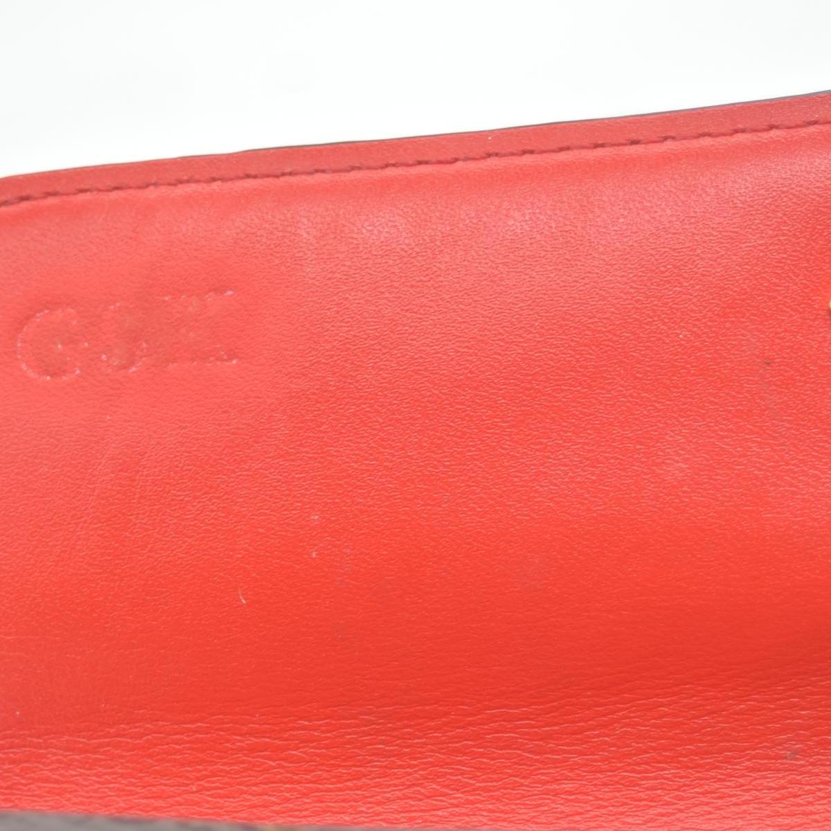 Louis Vuitton Monogram Flower Lock Long Wallet Coquelicot CA2108 CONSIGNMENT