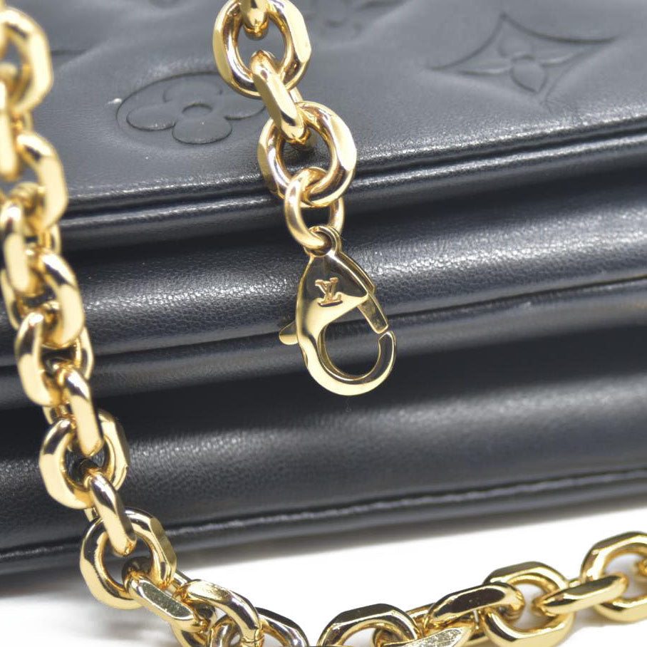 $3150 Louis Vuitton LV Monogram Pochette Coussin