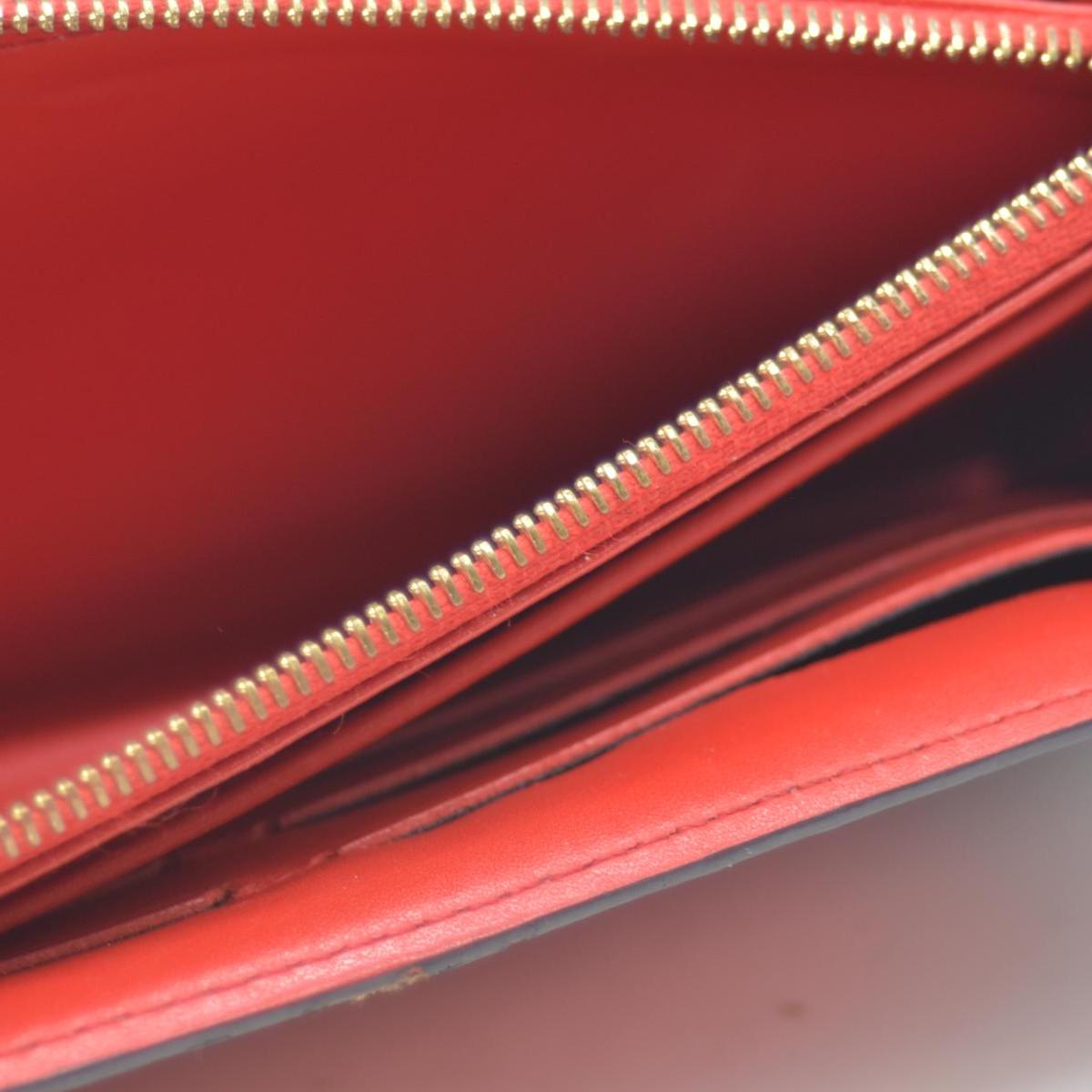 Louis Vuitton Monogram Flower Lock Long Wallet Coquelicot CA2108 CONSIGNMENT