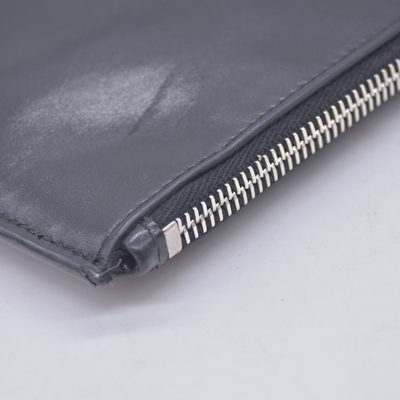 $1000 2018 Saint Laurent Monogram Clutch Leather Portfolio 10020867