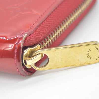 $970 Louis Vuitton Monogram Vernis Zippy Zip Around Long Wallet CA3100 CONSIGNMENT