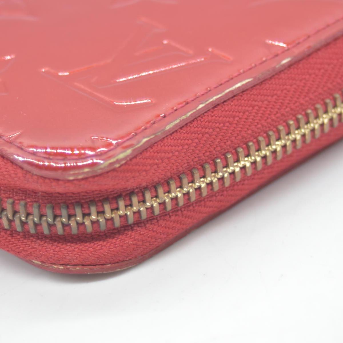 $970 Louis Vuitton Monogram Vernis Zippy Zip Around Long Wallet CA3100 CONSIGNMENT