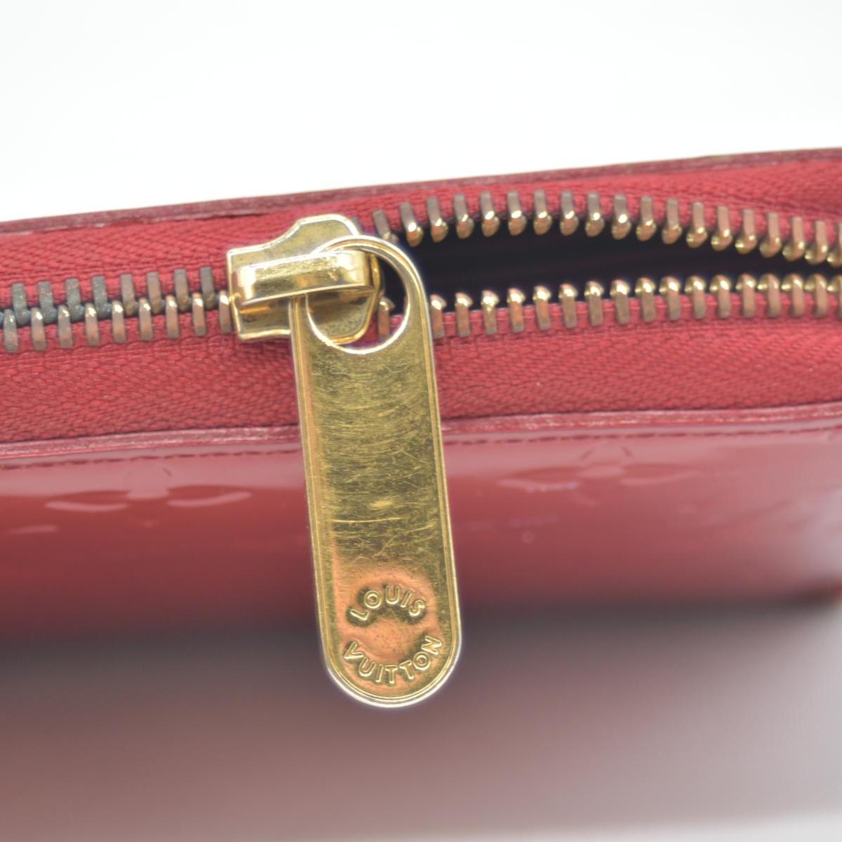 $970 Louis Vuitton Monogram Vernis Zippy Zip Around Long Wallet CA3100 CONSIGNMENT