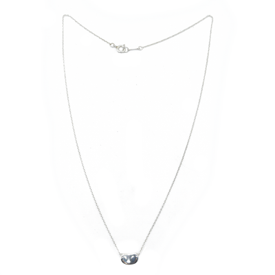 $345 Tiffany & Co. Elsa Peretti Bean Design Pendant in Sterling Silver, 9 mm