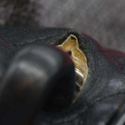 $2250 Chanel Tote Bag Cambon Line Black Lamb Skin 2870059