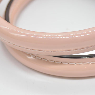 $2230 Louis Vuitton Vernis Alma BB Rose Angelique CONSIGNMENT FL0156