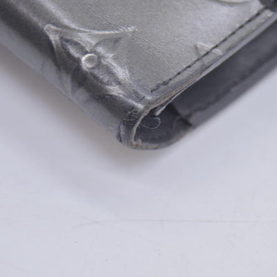 2005 Louis Vuitton Mat Monogram Porte Tresor International Grey TH0055 CONSIGNMENT 10020952