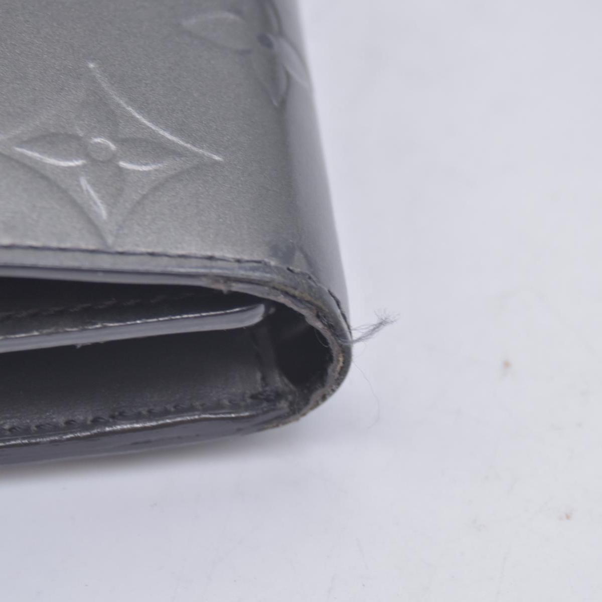 2005 Louis Vuitton Mat Monogram Porte Tresor International Grey TH0055 CONSIGNMENT 10020952