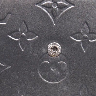2005 Louis Vuitton Mat Monogram Porte Tresor International Grey TH0055 CONSIGNMENT 10020952
