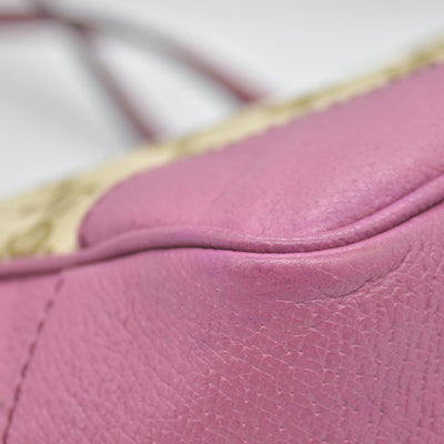 $1000 Gucci GG Canvas Bree Tote Pink Consignment