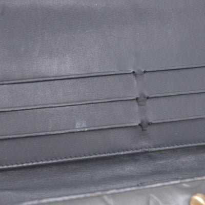 2005 Louis Vuitton Mat Monogram Porte Tresor International Grey TH0055 CONSIGNMENT 10020952