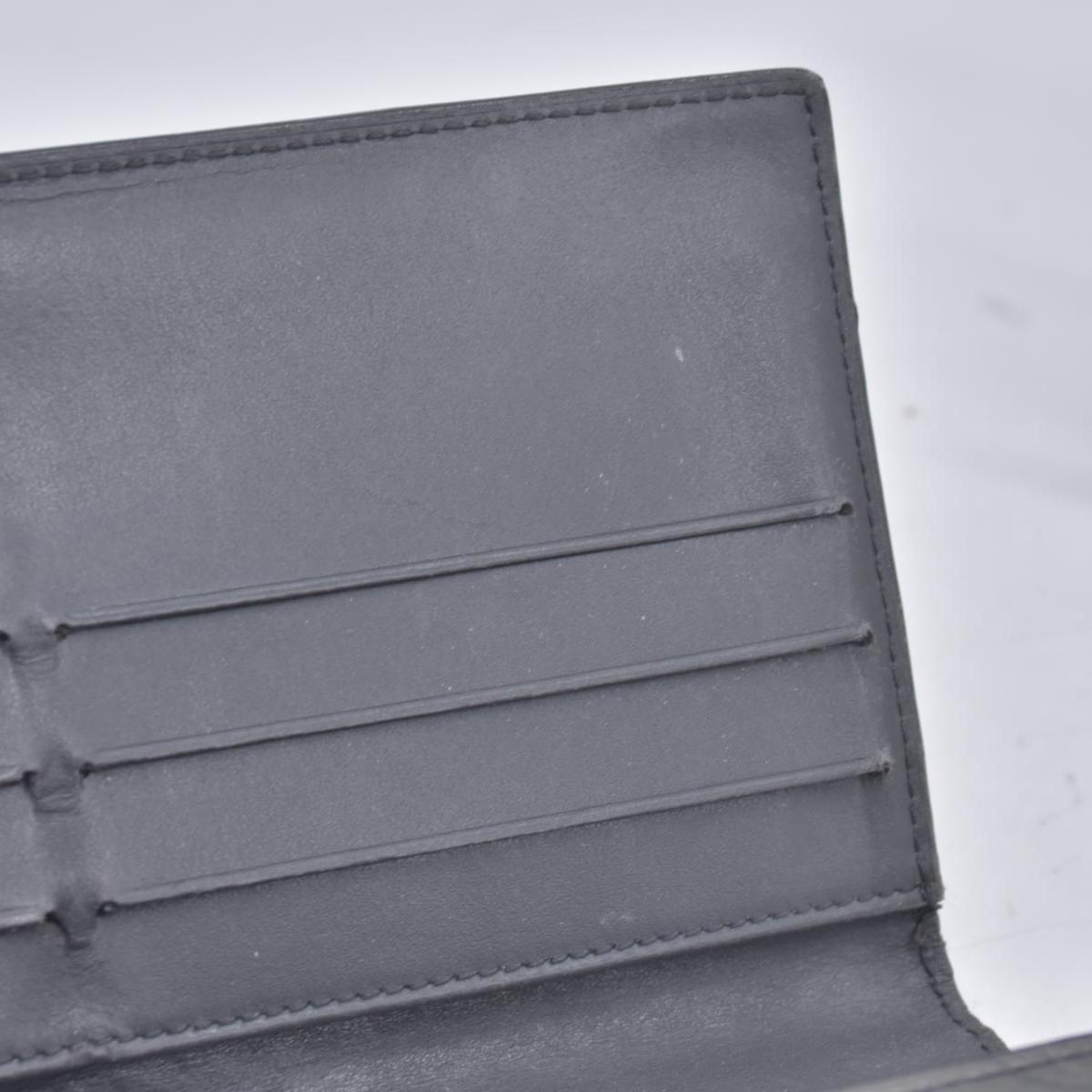 2005 Louis Vuitton Mat Monogram Porte Tresor International Grey TH0055 CONSIGNMENT 10020952