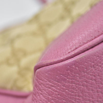 $1000 Gucci GG Canvas Bree Tote Pink Consignment