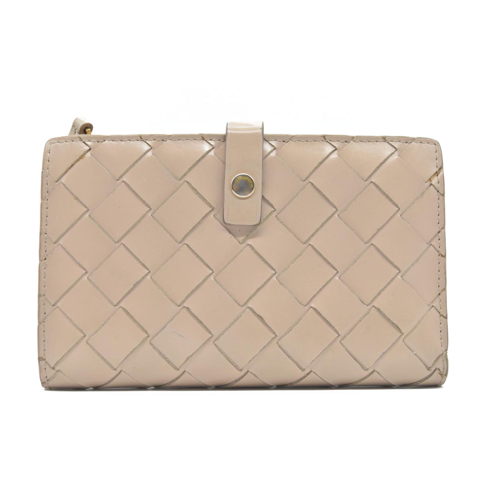 Bottega Veneta French Wallet in Intrecciato Nappa
