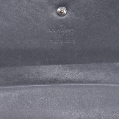 2005 Louis Vuitton Mat Monogram Porte Tresor International Grey TH0055 CONSIGNMENT 10020952
