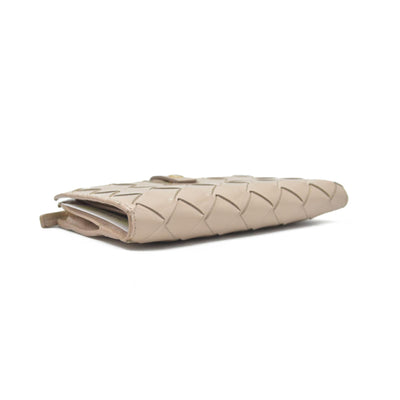 Bottega Veneta French Wallet in Intrecciato Nappa
