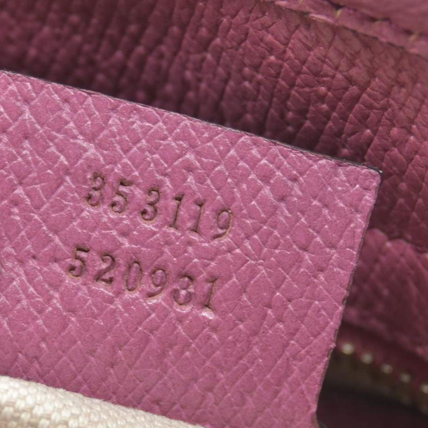 $1000 Gucci GG Canvas Bree Tote Pink Consignment