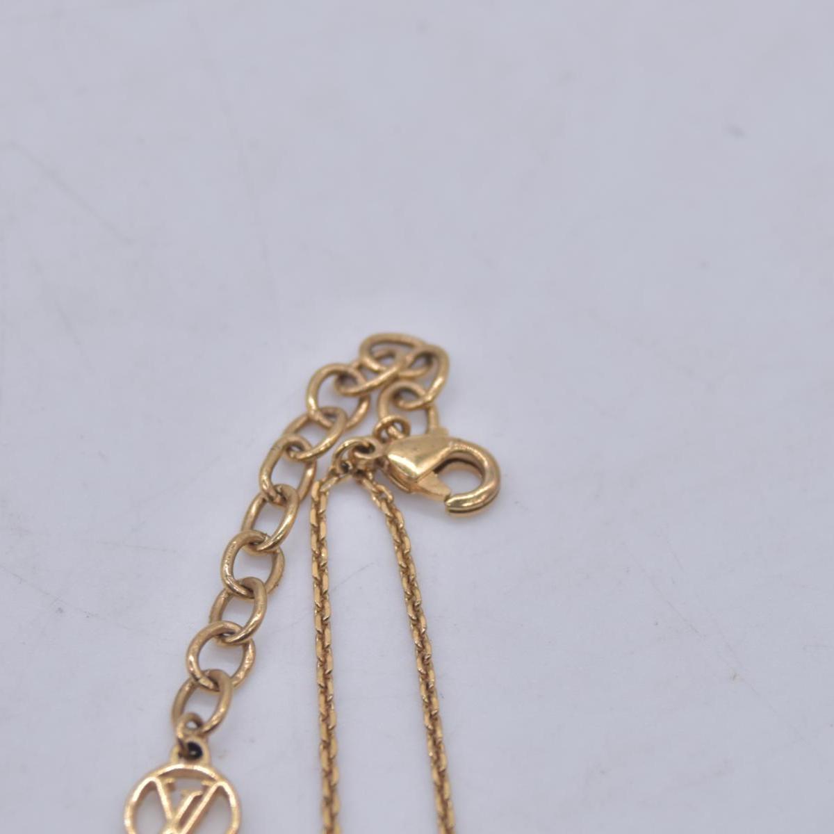 $520 LOUIS VUITTON Monogram Idylle Bracelet Gold CONSIGNMENT 10021648