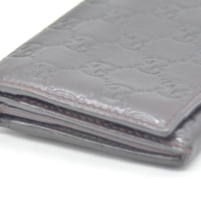 Gucci Guccissima Continental Flap Wallet Brown CONSIGNMENT