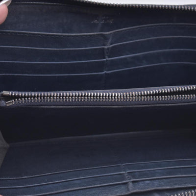 Jimmy Choo Star Zip Around Wallet Black CONSIGNMENT 10020937