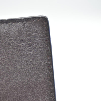 Gucci Guccissima Continental Flap Wallet Brown CONSIGNMENT