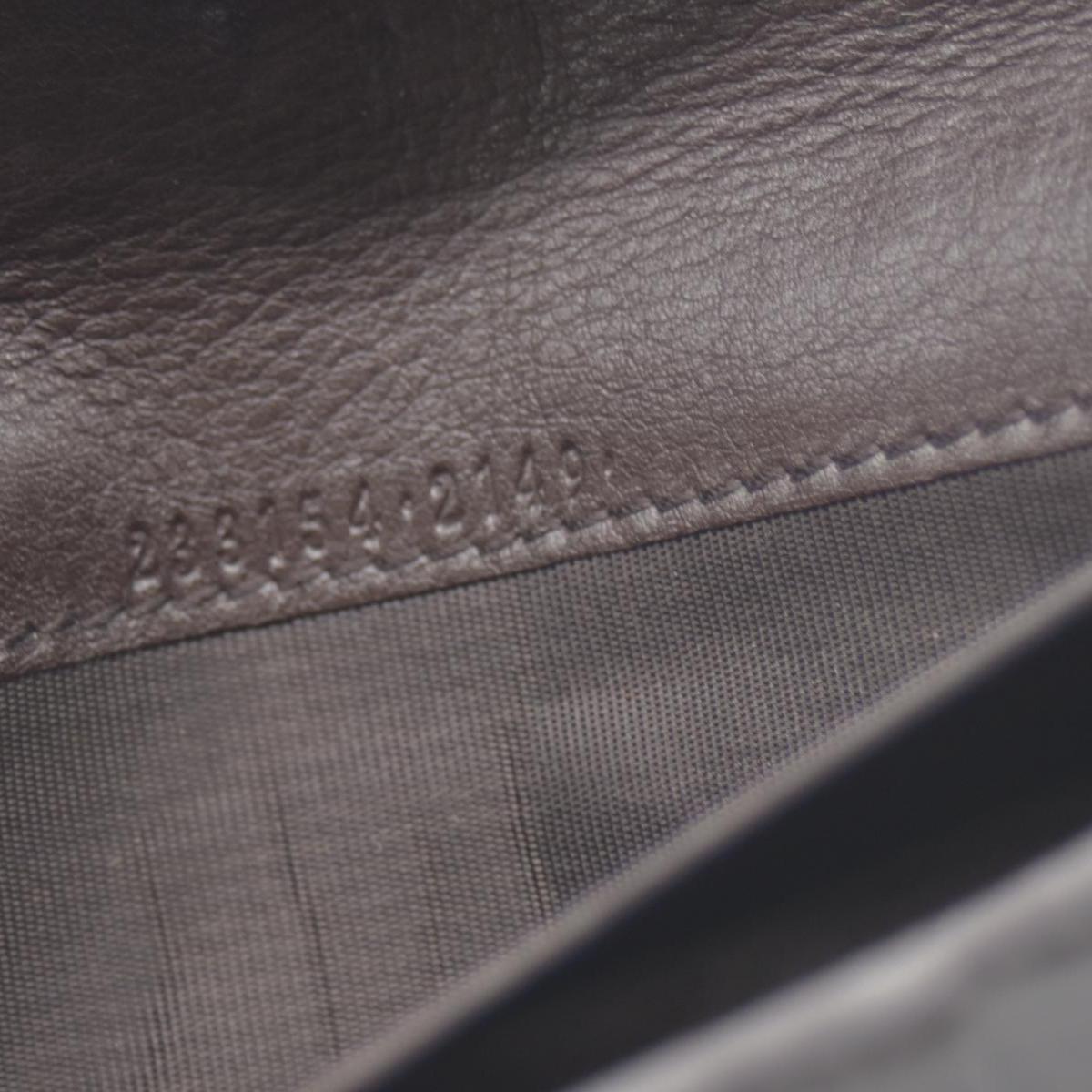 Gucci Guccissima Continental Flap Wallet Brown CONSIGNMENT
