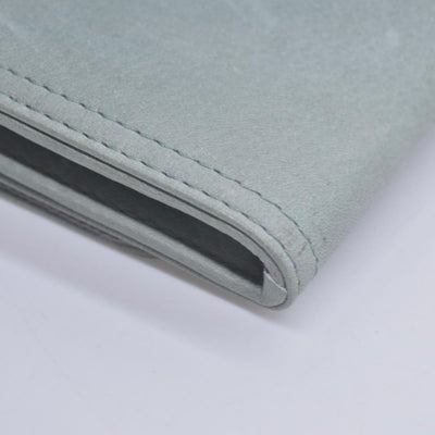 $295 2005 Chloe Bifold Teal Leather Wallet CONSIGNMENT 10020939