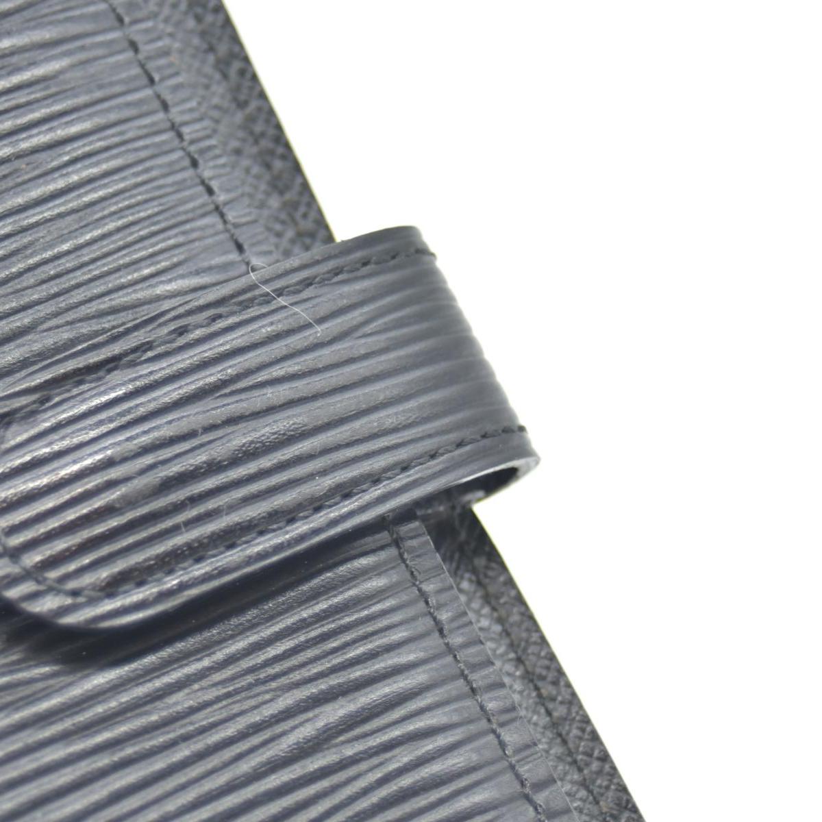 $505 Louis Vuitton Small Epi Agenda Black CA0935 CONSIGNMENT