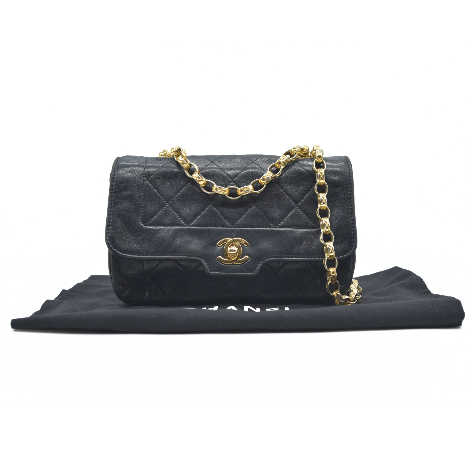 $4500 Chanel Diana Bijoux Mini Flap Bag