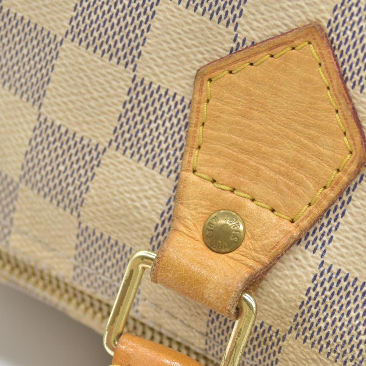 $1980 Louis Vuitton Damier Azur Speedy Bandouliere 30