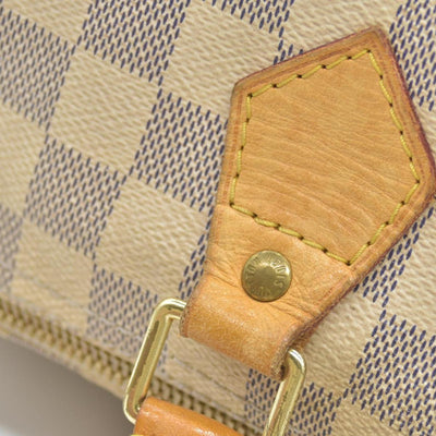 $1980 Louis Vuitton Damier Azur Speedy Bandouliere 30