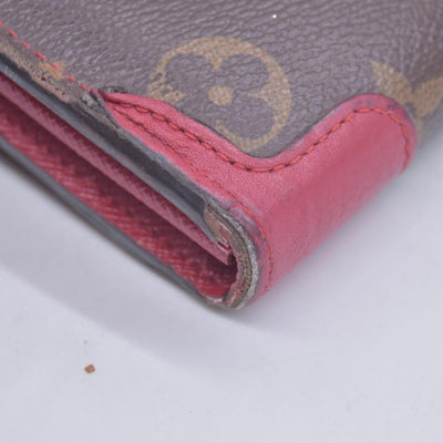 $825 2015 Louis Vuitton Monogram Sarah Retiro Wallet Cherry MI4185 CONSIGNMENT