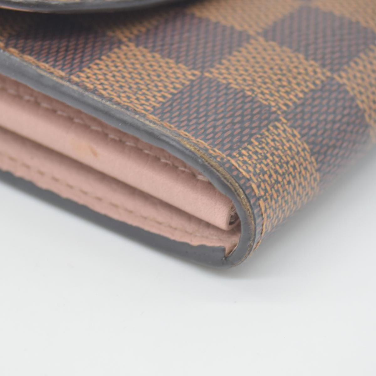 $1300 Louis Vuitton Damier Ebene Croisette Wallet on Chain