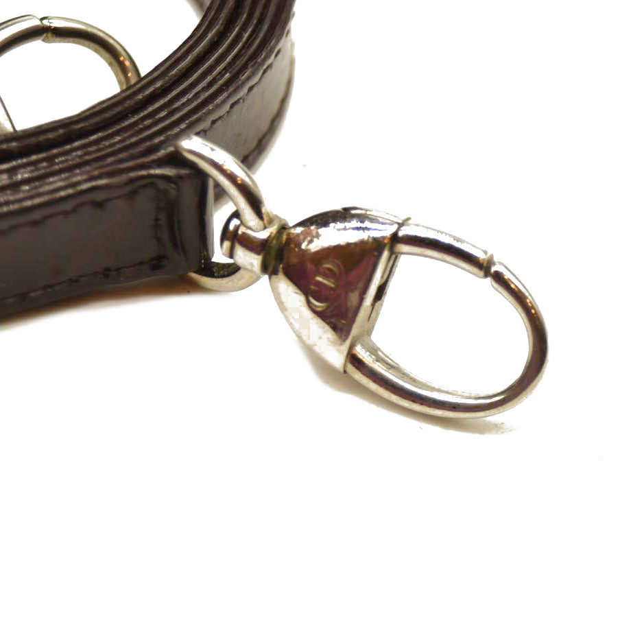 Christian Dior  Leather Cannage Large Lady Dior Burgundy