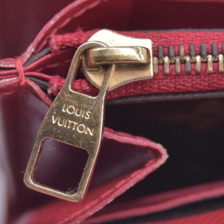 $825 2015 Louis Vuitton Monogram Sarah Retiro Wallet Cherry MI4185 CONSIGNMENT