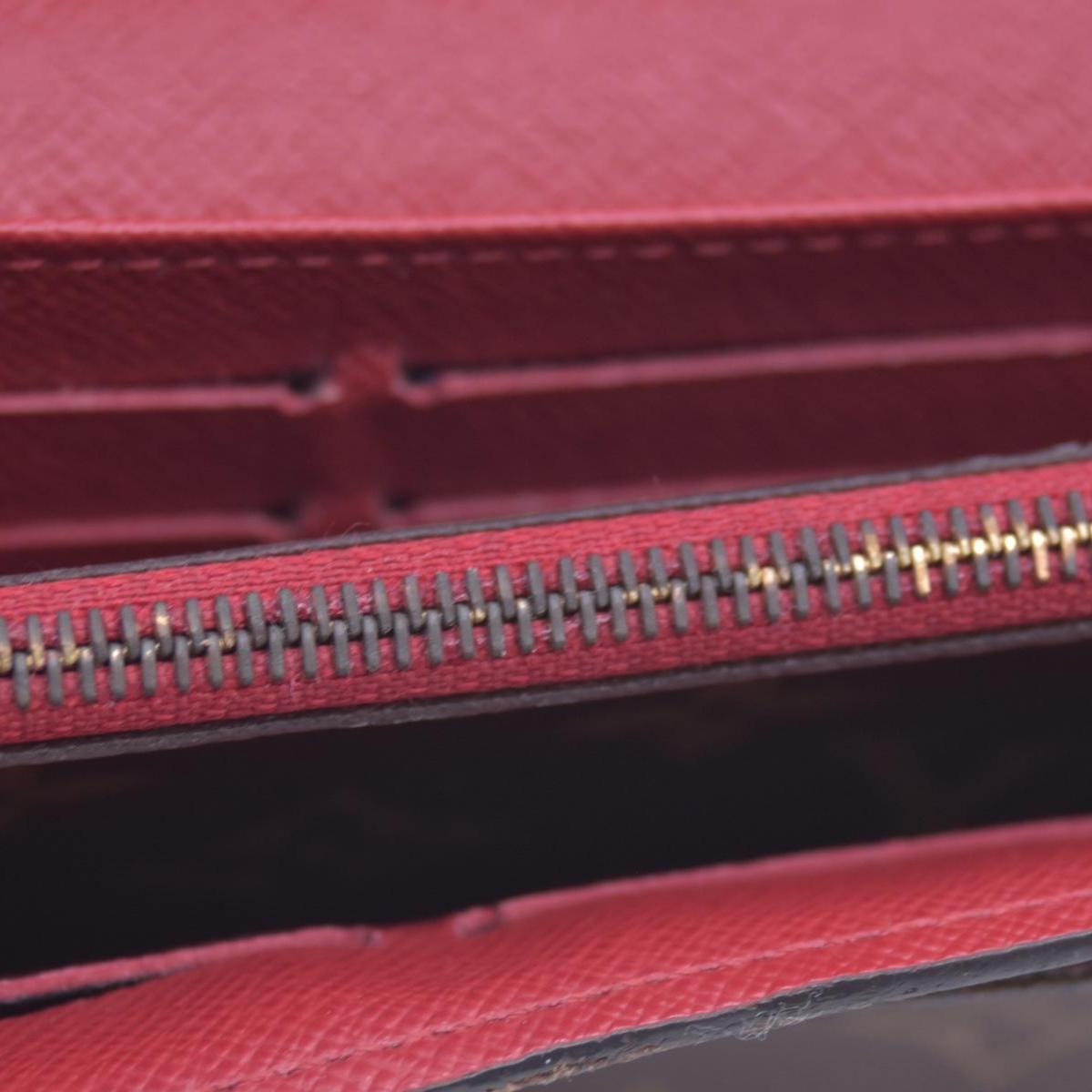 $825 2015 Louis Vuitton Monogram Sarah Retiro Wallet Cherry MI4185 CONSIGNMENT