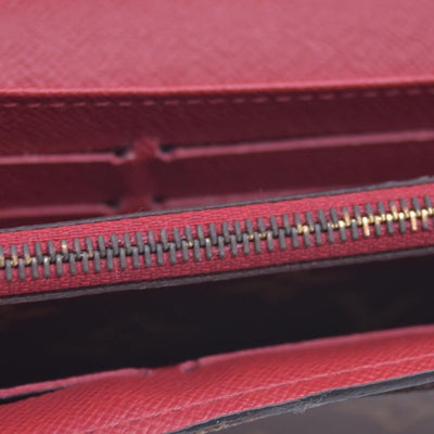 $825 2015 Louis Vuitton Monogram Sarah Retiro Wallet Cherry MI4185 CONSIGNMENT