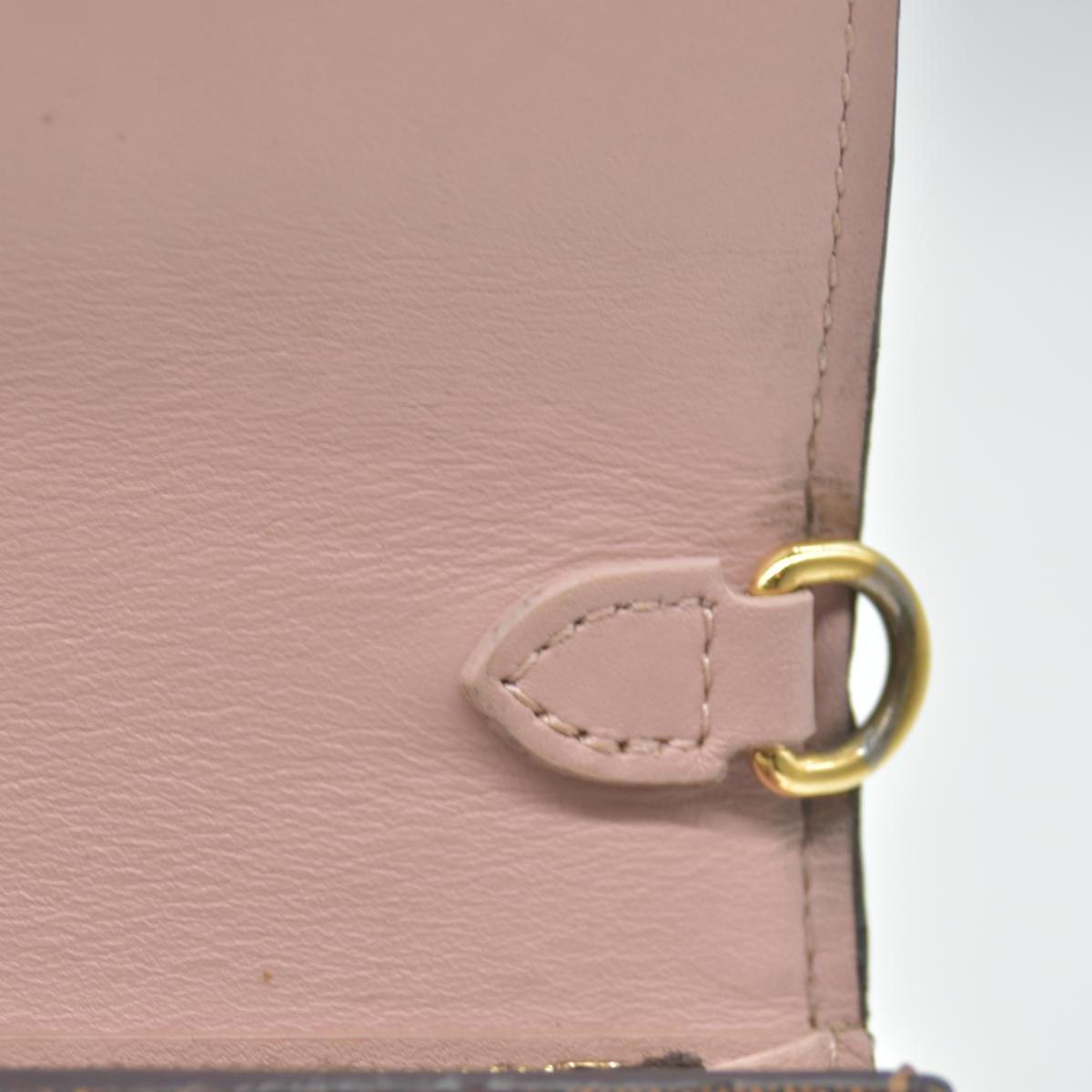 $1300 Louis Vuitton Damier Ebene Croisette Wallet on Chain