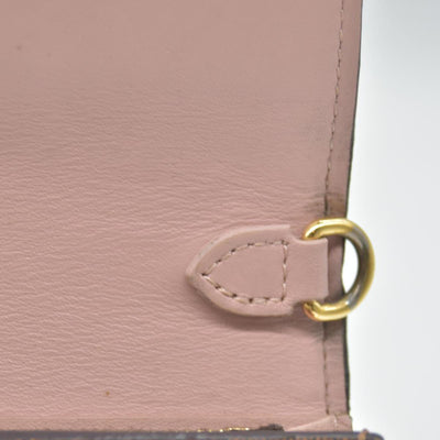 $1300 Louis Vuitton Damier Ebene Croisette Wallet on Chain