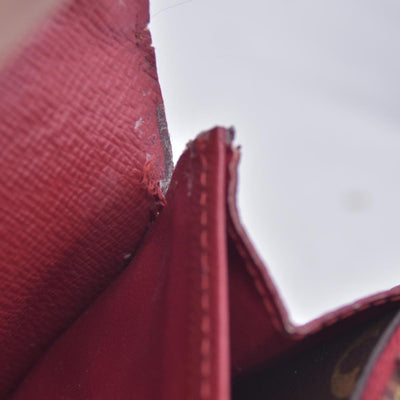 $825 2015 Louis Vuitton Monogram Sarah Retiro Wallet Cherry MI4185 CONSIGNMENT
