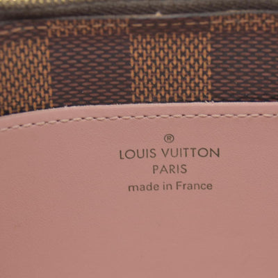 $1300 Louis Vuitton Damier Ebene Croisette Wallet on Chain