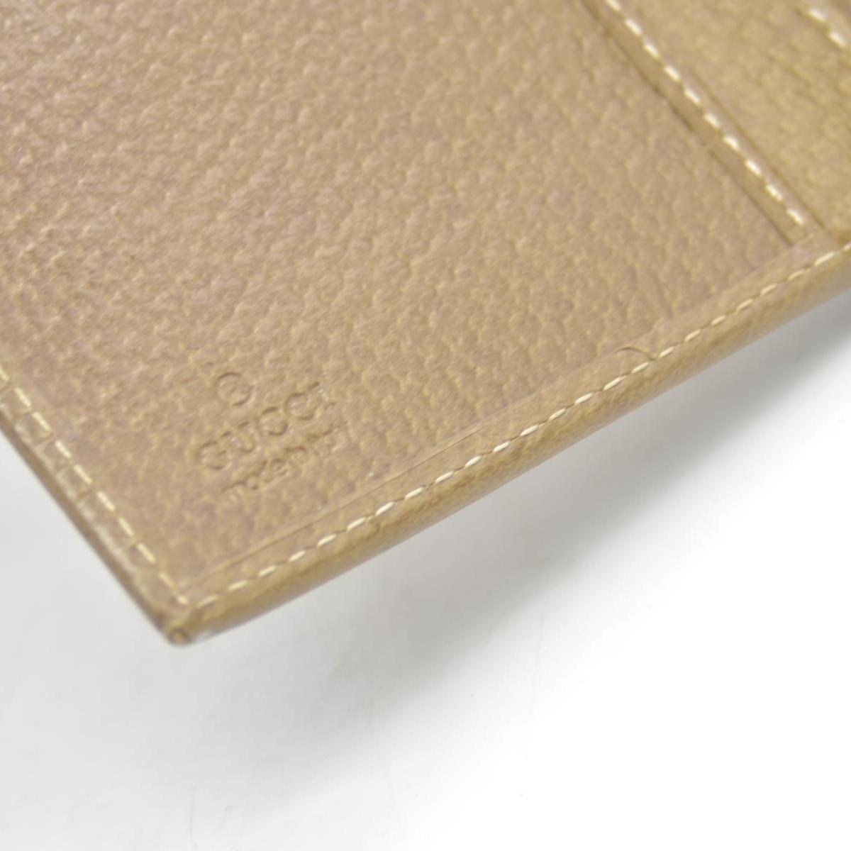 Gucci Jackie Piston Wallet in Sand Brown GG Canvas CONSIGNMENT