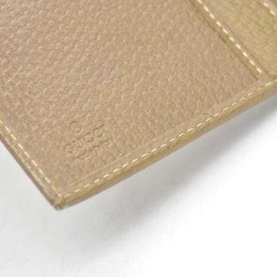 Gucci Jackie Piston Wallet in Sand Brown GG Canvas CONSIGNMENT